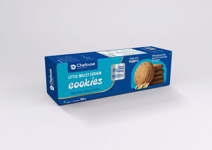 millet cashew cookies