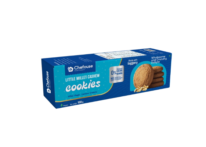 Chefouse Little Millet Cashew Cookies