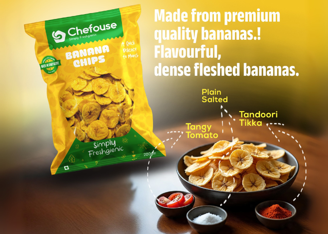 Chefouse Signature Salted Banana Chips