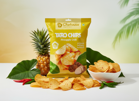 Pineapple chilli taro Chefouse chips