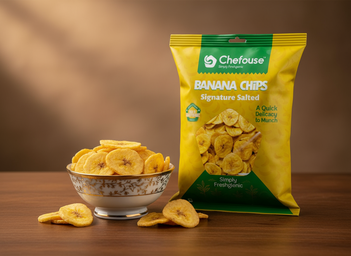 Chefouse Signature salted banana chips