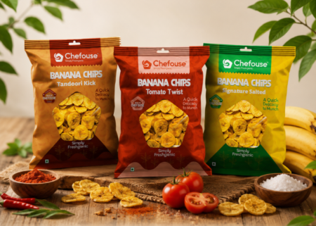 Chefouse Banana Chips Trio Combo Pack